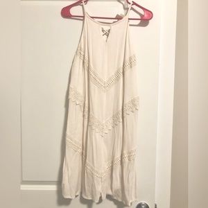 Lace Off-White Dress Size S